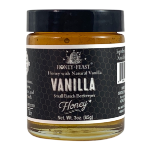 honey with natural vanilla
