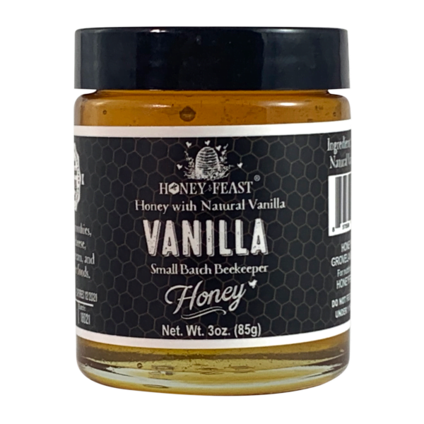 honey with natural vanilla